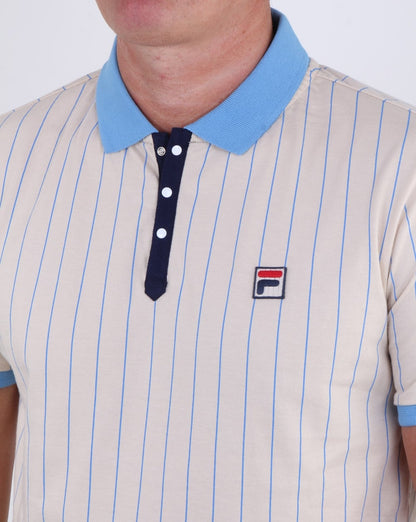 Fila Vintage Bb1 Poloshirt Creme