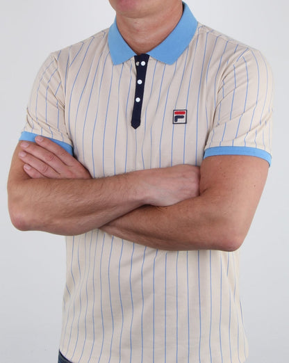 Fila Vintage Bb1 Poloshirt Creme
