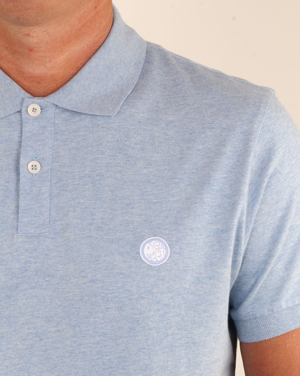 Pretty Green Tiverton Poloshirt Blau