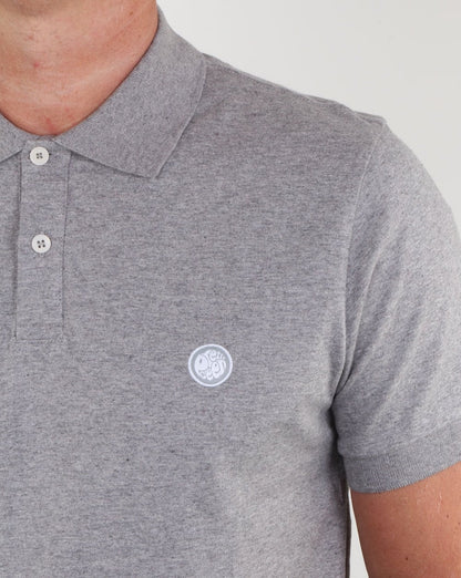 Pretty Green Tiverton Poloshirt Grau