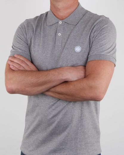 Pretty Green Tiverton Poloshirt Grau