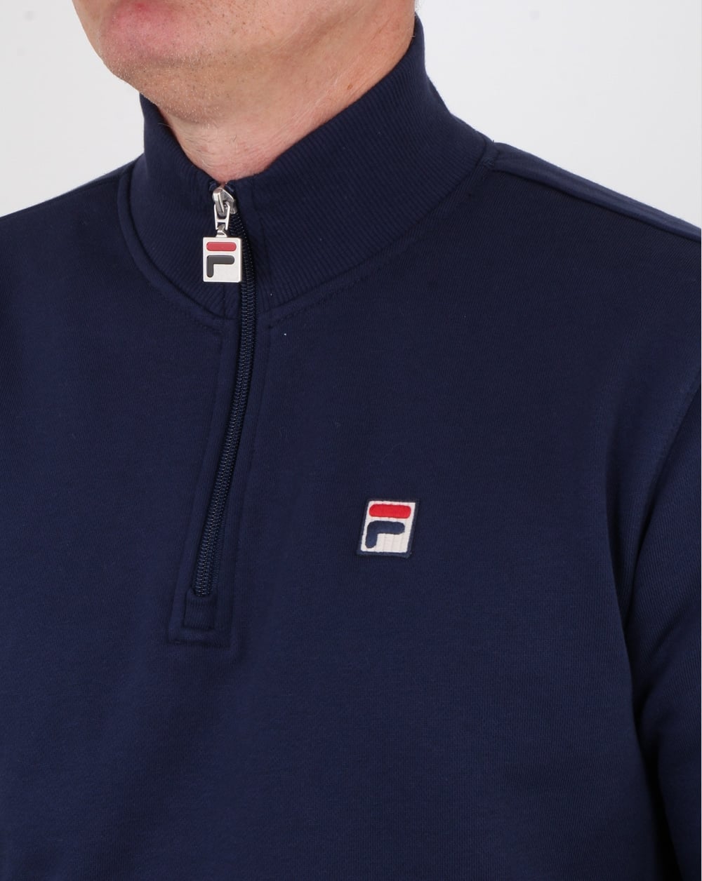 Fila Vintage Palermo Zip Sweat Navy