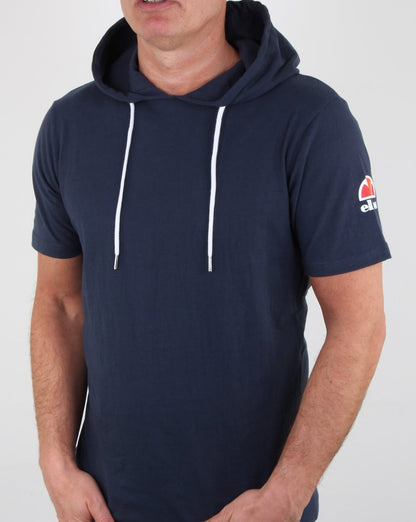 Ellesse – T-Shirt mit Kapuze, Marineblau