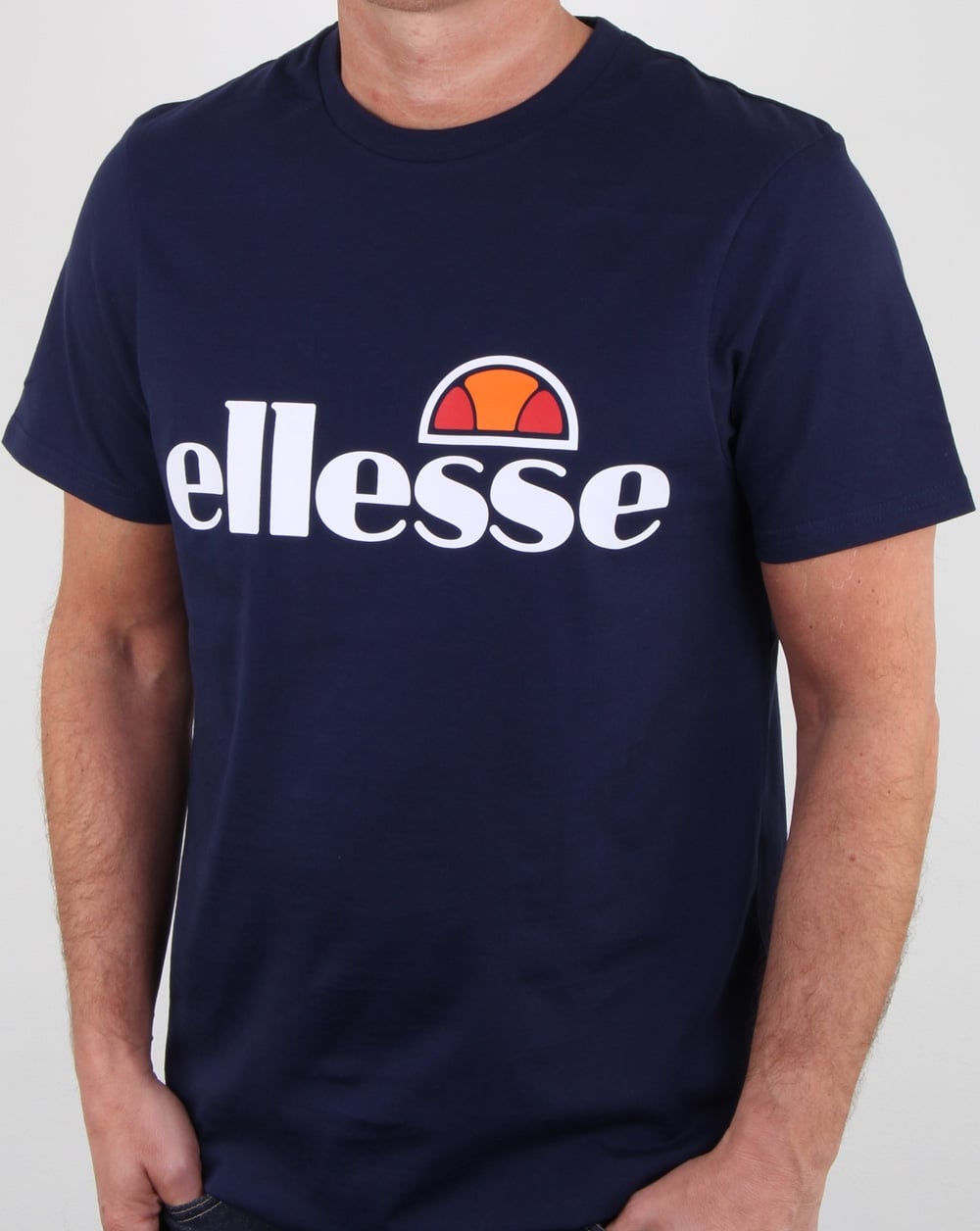 Ellesse Magliore Logo T Shirt Navy