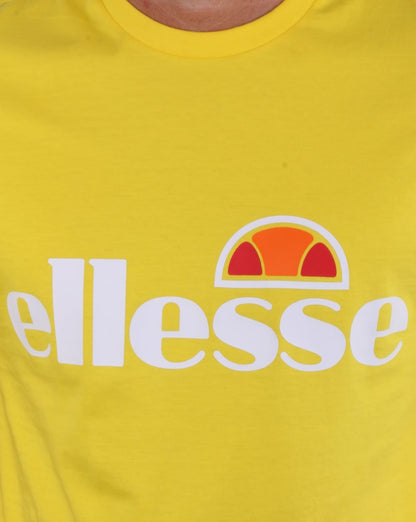 Ellesse – Magliore – Logo-T-Shirt in leuchtendem Gelb