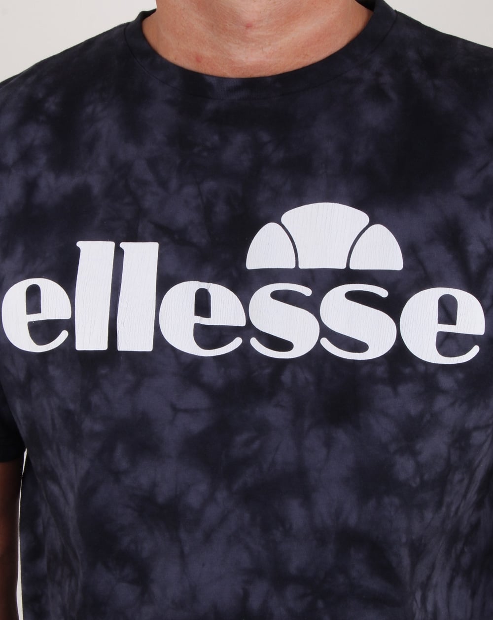 Ellesse – Auria – Tie-Dye-T-Shirt in indischer Tinte