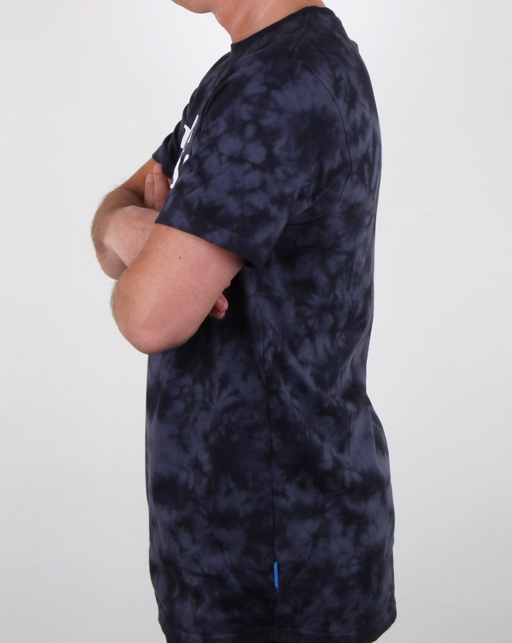 Ellesse – Auria – Tie-Dye-T-Shirt in indischer Tinte
