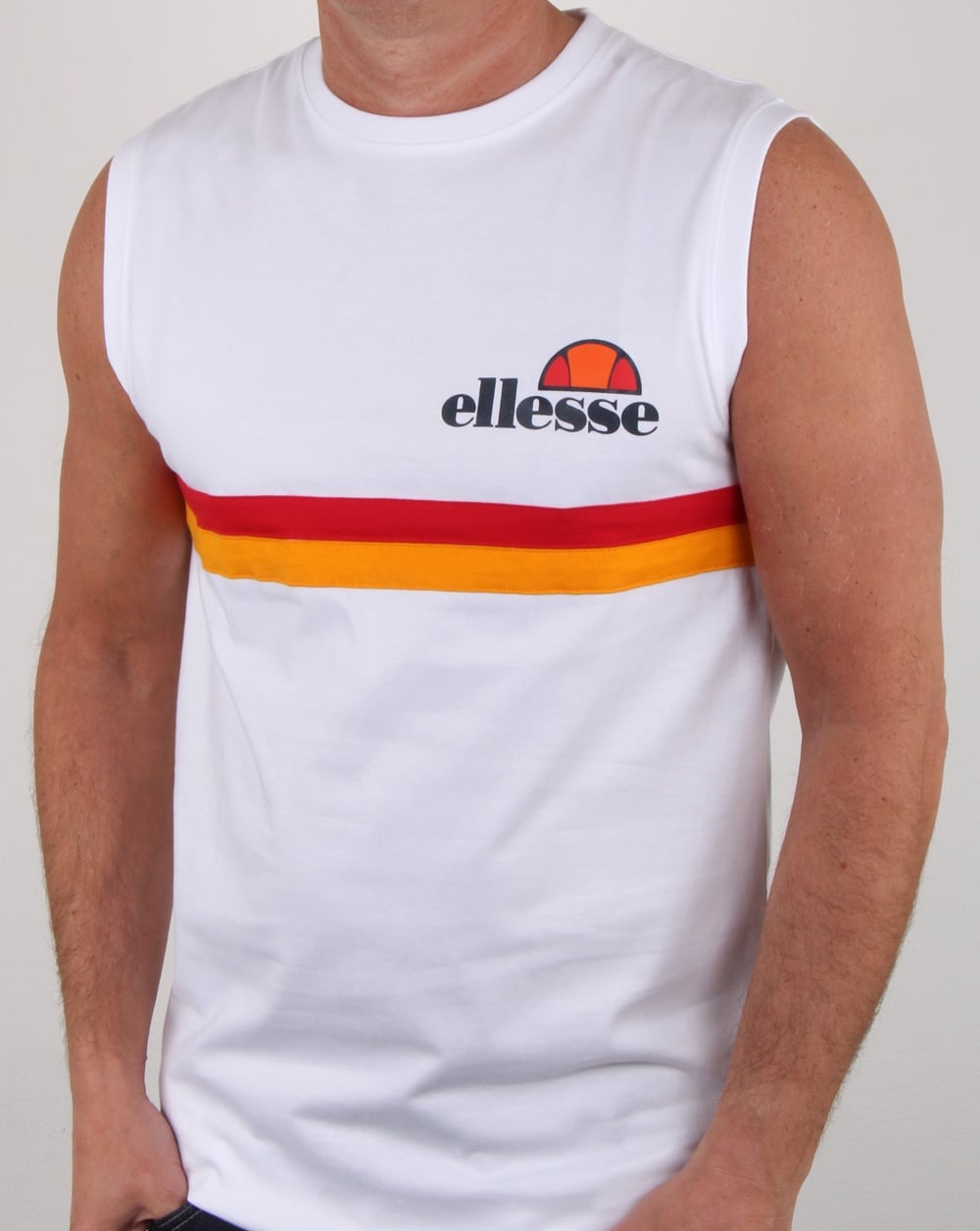 Ellesse Aversa Weste Weiß