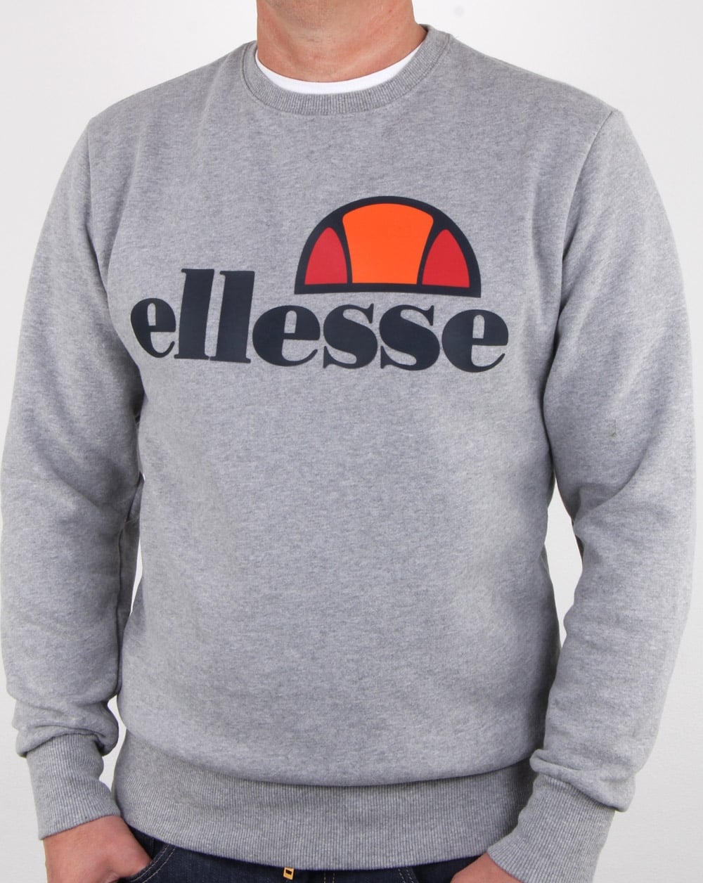 Ellesse – Succiso – Sweatshirt in athletischem Grau