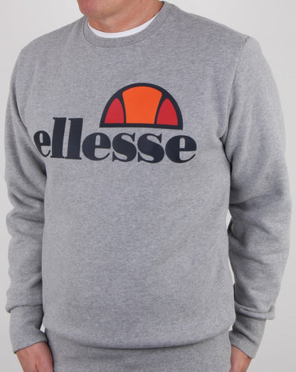Ellesse – Succiso – Sweatshirt in athletischem Grau