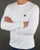 Pretty Green Mitchell Long Sleeve T Shirt White/Navy