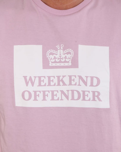 Weekend Offender Prison T-Shirt Lila