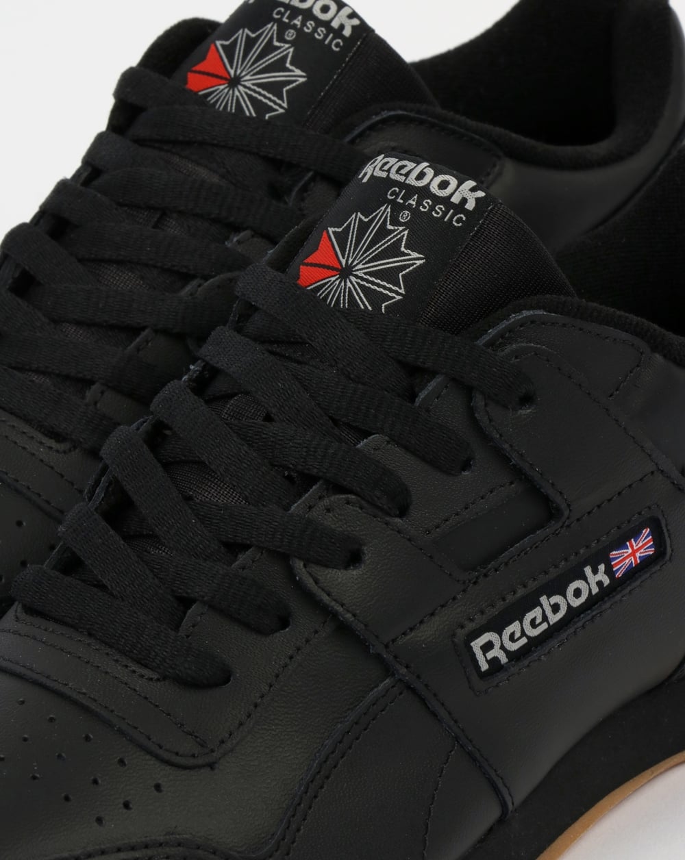 Reebok Workout Plus Turnschuhe Schwarz/Carbon/Gummi