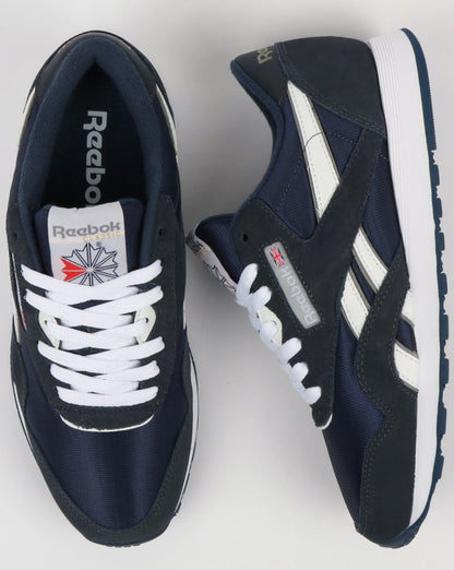 Reebok Classic Nylon Sneaker Team Navy/Platin