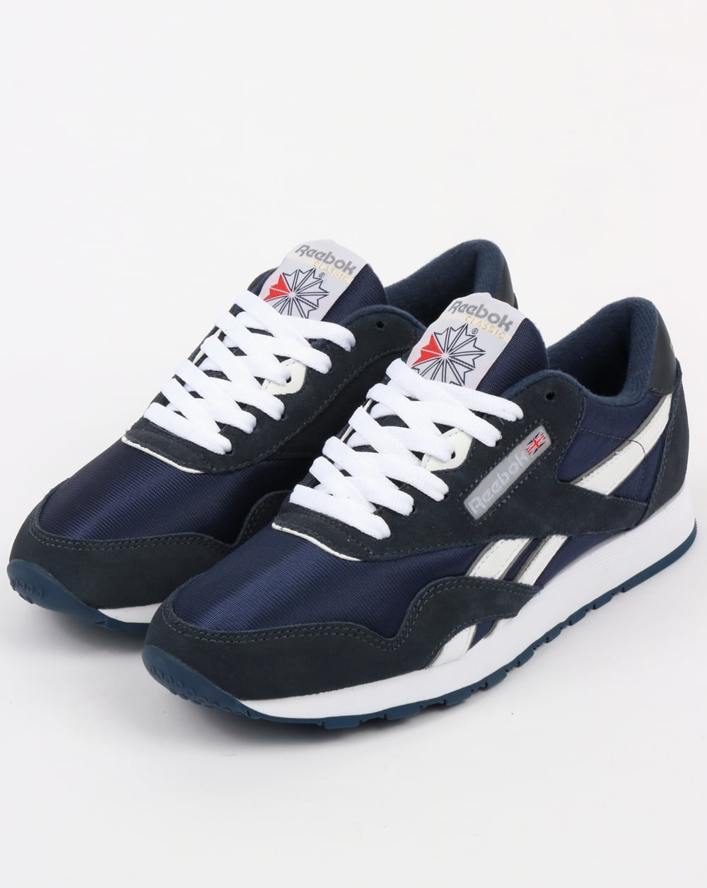 Reebok Classic Nylon Sneaker Team Navy/Platin