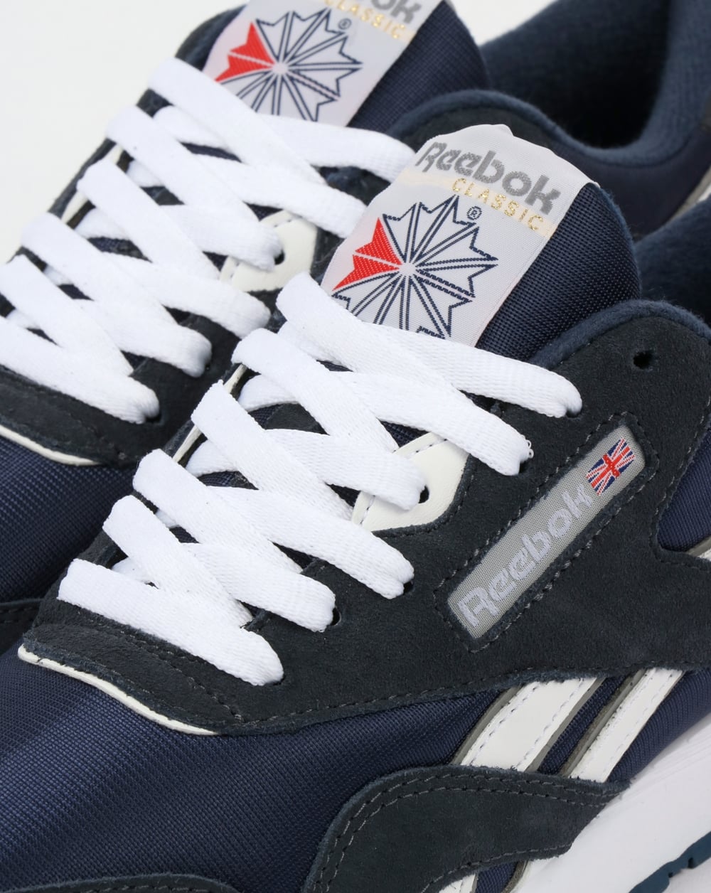 Reebok Classic Nylon Sneaker Team Navy/Platin