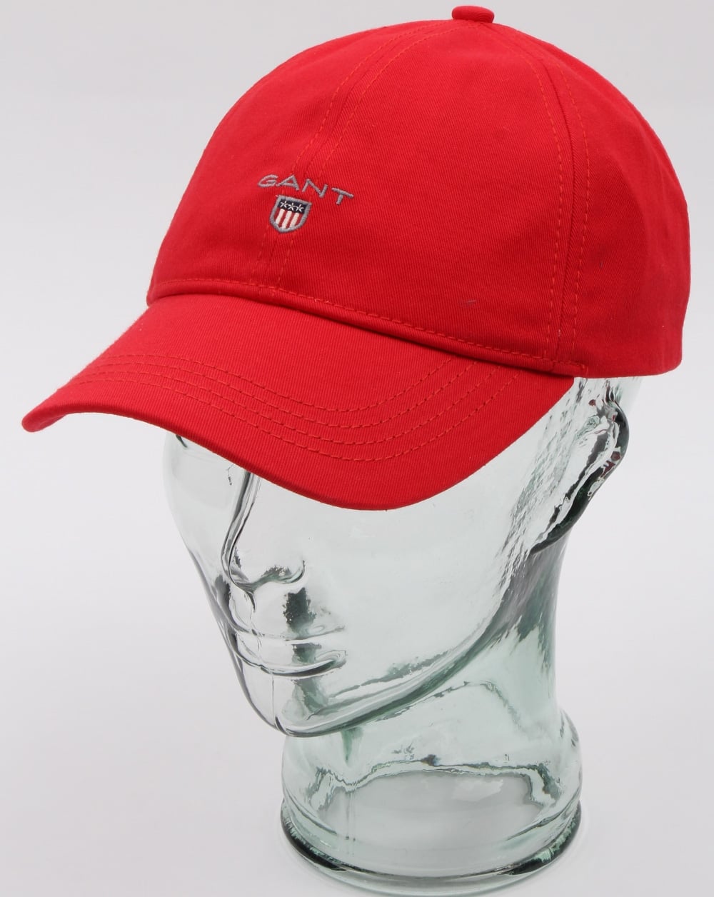 Gant Twill Cap Leuchtend Rot