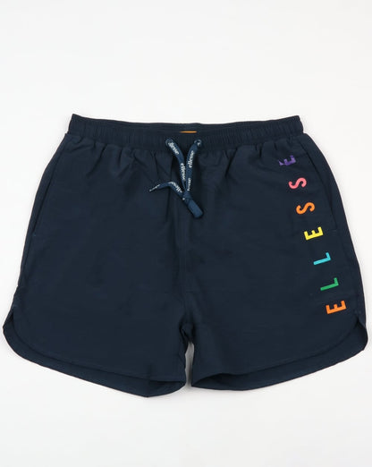 Ellesse – Veroli – Badeshorts in Marineblau