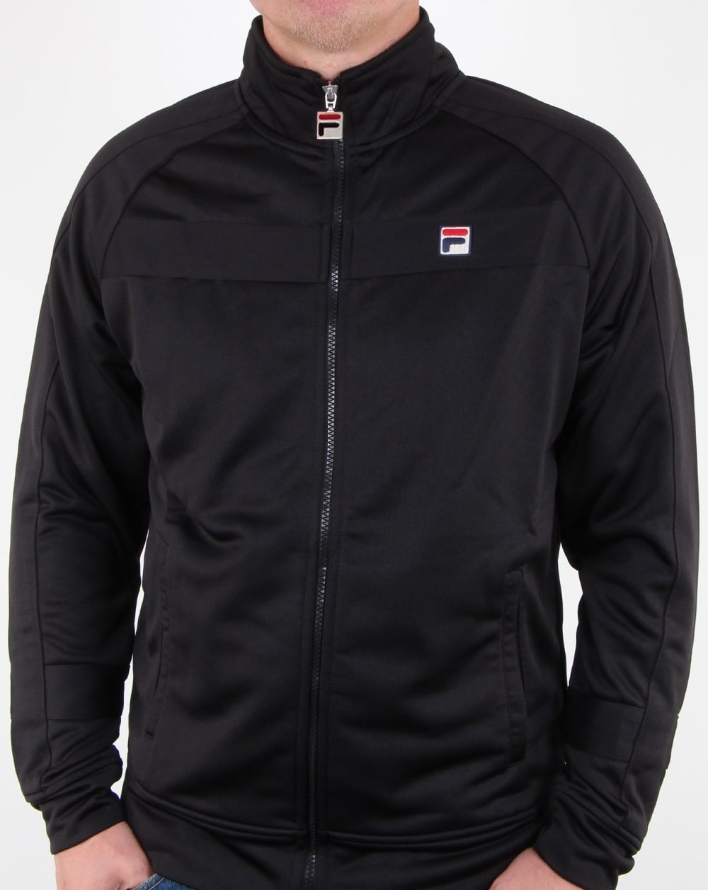 Fila Vintage Renzo Trainingsjacke Schwarz