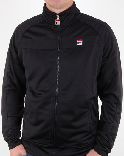 Fila Vintage Renzo Trainingsjacke Schwarz
