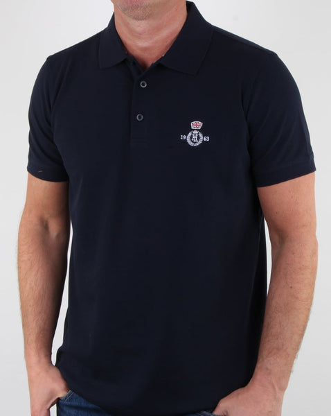 Henri Lloyd Benton Branded Polo Shirt Navy