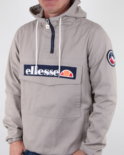 Ellesse – Mont Canvas-Jacke in Grau