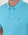 Tommy Hilfiger Cotton Pique Polo Shirt Aqua Blue