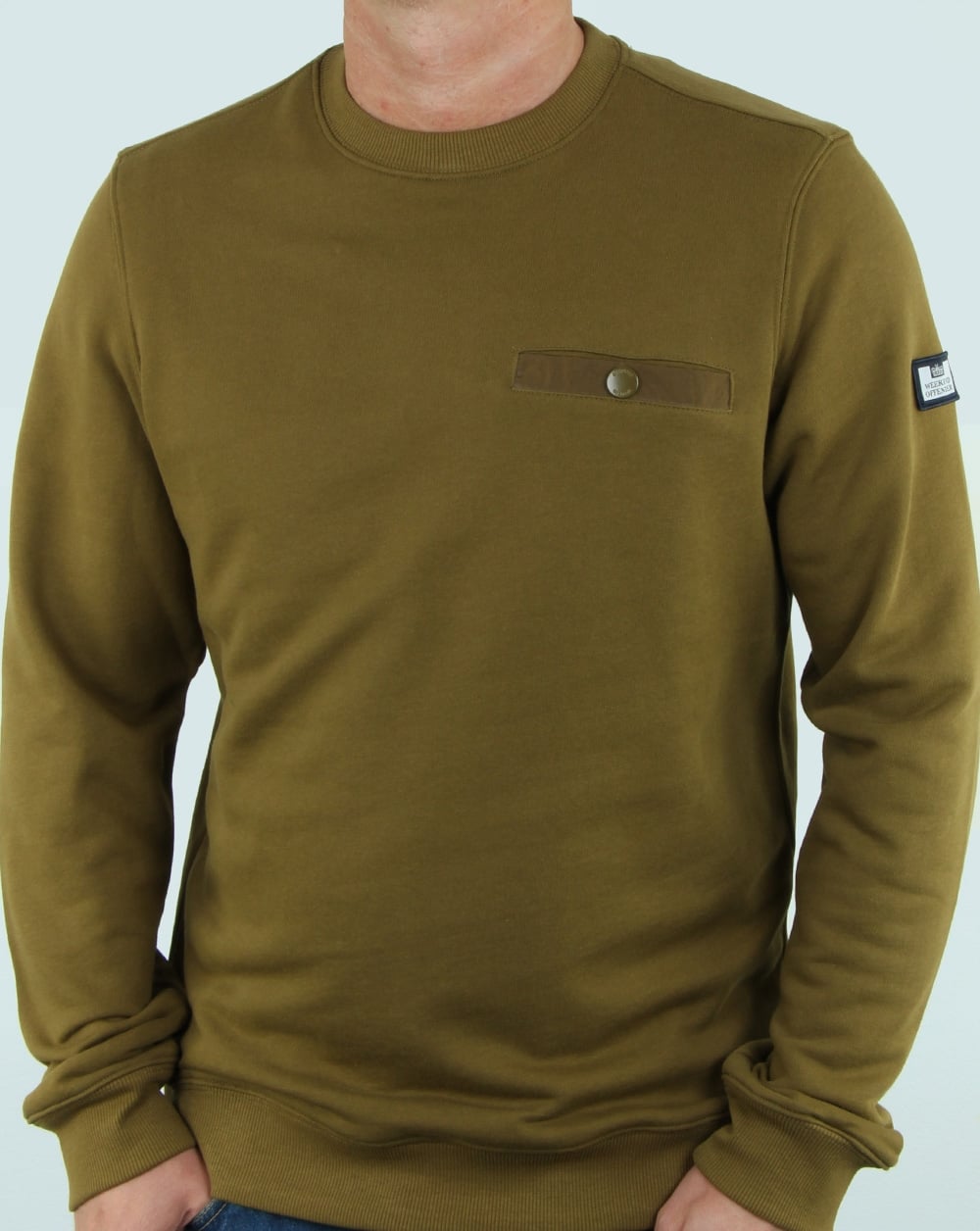 Weekend Offender Eliot Sweatshirt Oliv