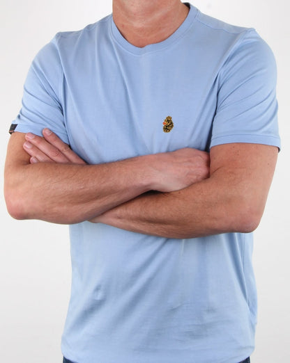Luke Traff T-Shirt Himmelblau