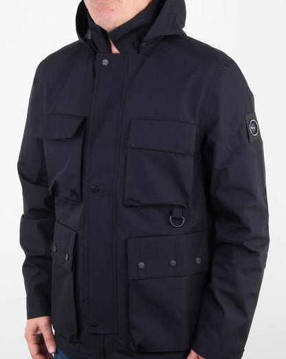 Marshall Artist 3l Bonded Field Jacket Marineblau