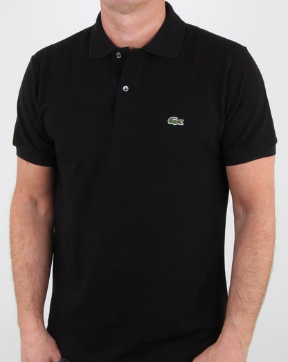 Lacoste Klassisches Poloshirt Schwarz