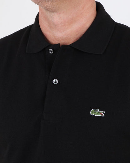 Lacoste Klassisches Poloshirt Schwarz
