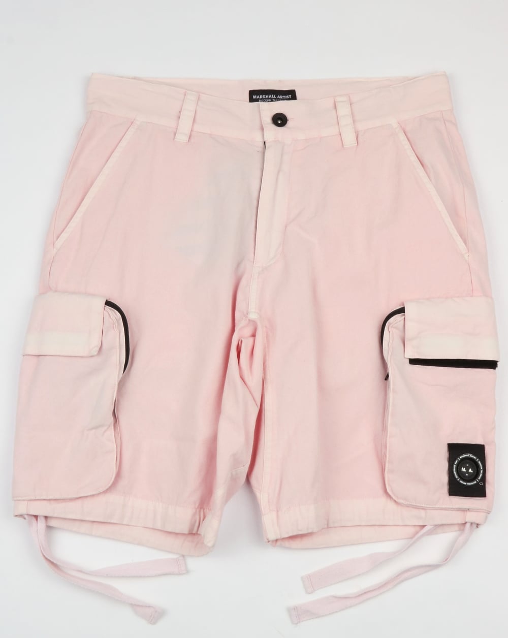 Marshall Artist – Garment Dyed Combat Cargo Shorts in Rosa