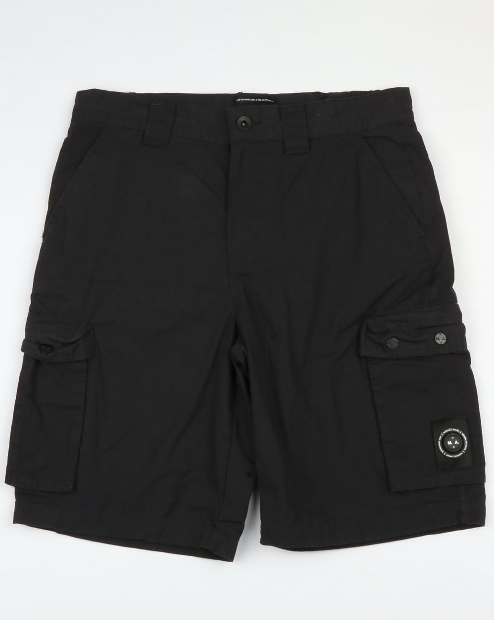 Marshall Artist Ripstop Combat Cargo Shorts Navy