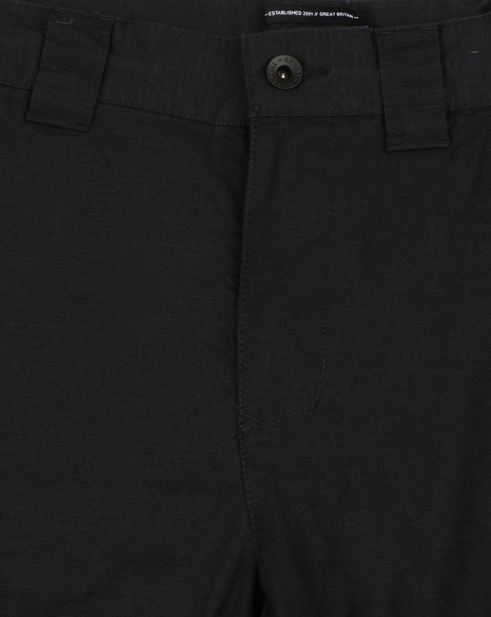 Marshall Artist Ripstop Combat Cargo Shorts Marineblau