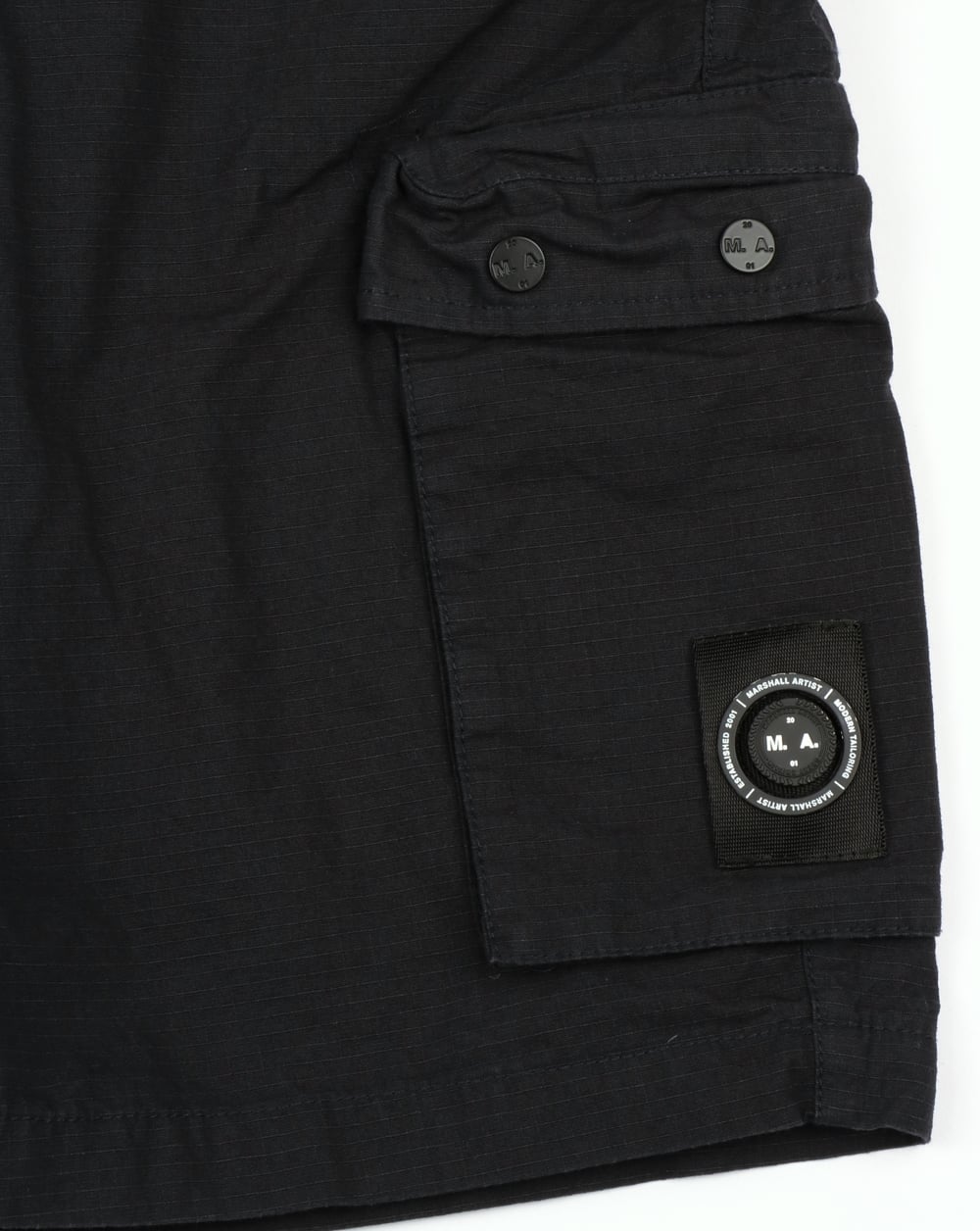 Marshall Artist Ripstop Combat Cargo Shorts Marineblau