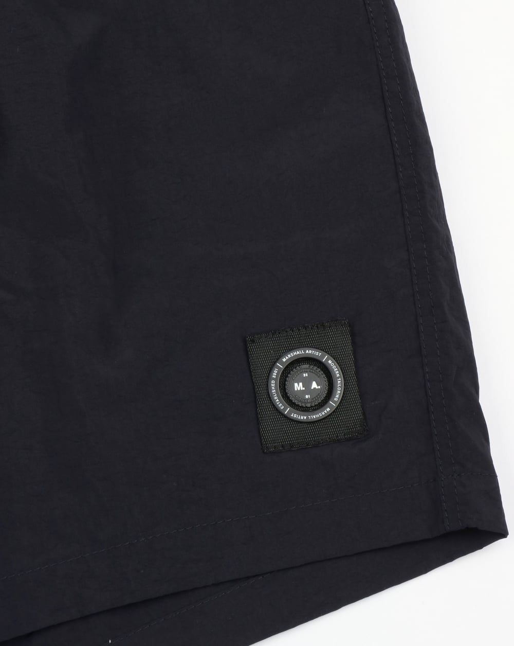 Marshall Artist Micro-Badeshorts, Marineblau