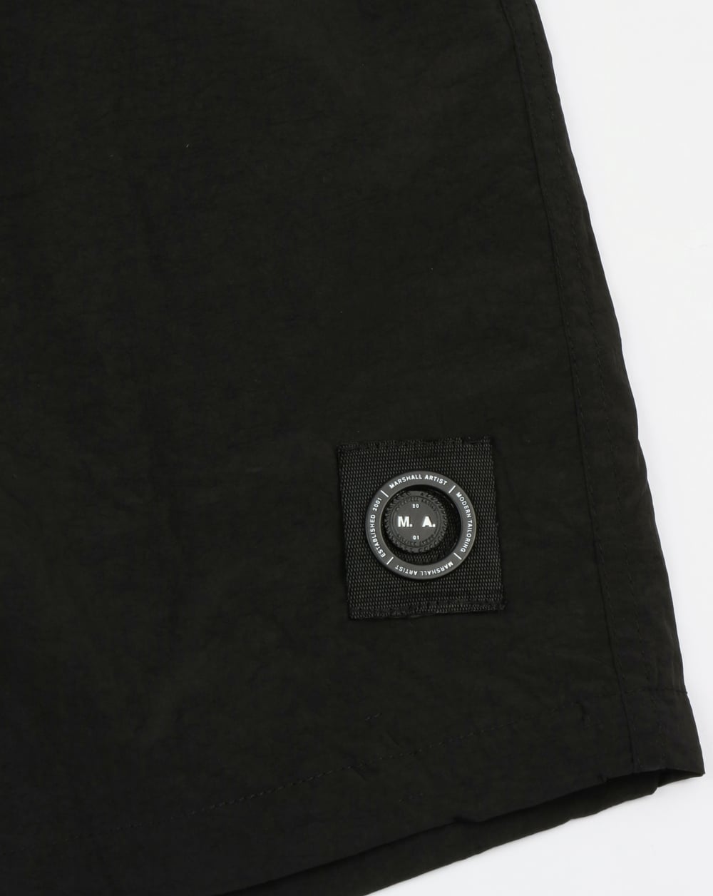 Marshall Artist Micro-Badeshorts Schwarz