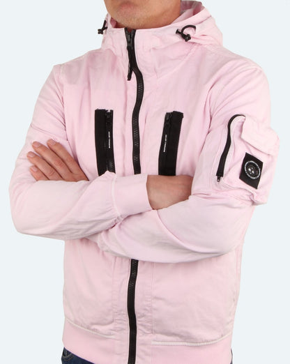 Marshall Artist Garment Dyed Bomberjacke Rosa