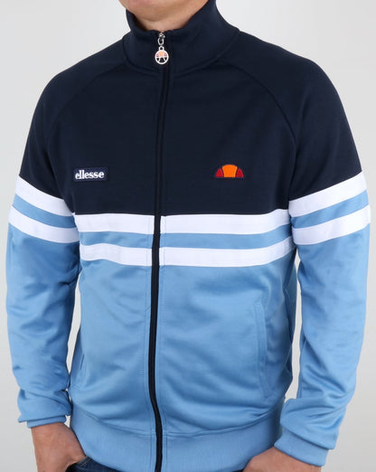 Ellesse Rimini Trainingsjacke Marineblau/Stahlblau