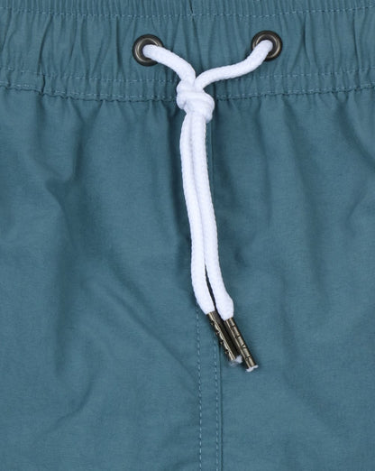 Pretty Green Logo Badeshorts Blau