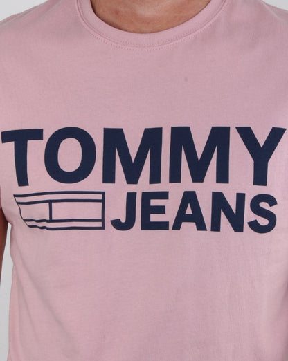 Tommy Hilfiger Logo T-Shirt Rosa