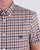Aquascutum York Short Sleeve Club Check Shirt Vicuna