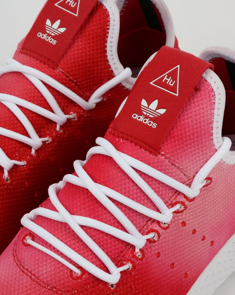 Adidas PW HU Holi Tennisschuhe Scharlachrot/Weiß