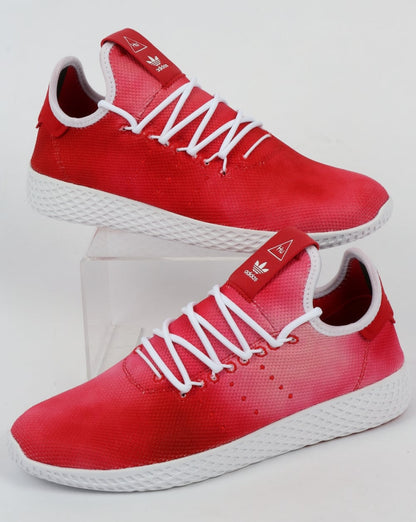 Adidas PW HU Holi Tennisschuhe Scharlachrot/Weiß