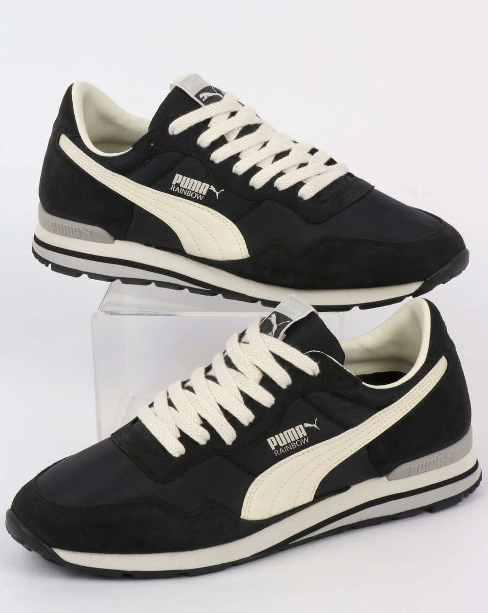 Puma Rainbow SC Sneakers Schwarz/Flüsterweiß