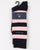 Gant 2 Pack Bar Stripe Socks Shadow Rose