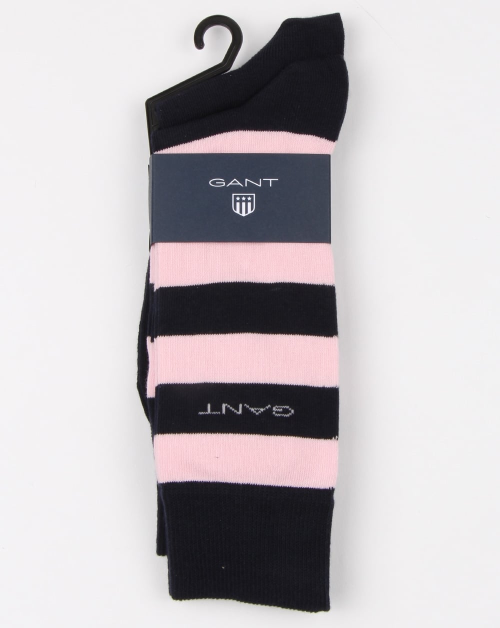 Gant – 2er-Pack Socken mit Streifen in Shadow Rose