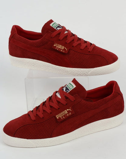 Puma Te-ku Sommerschuhe Rot/Weiß