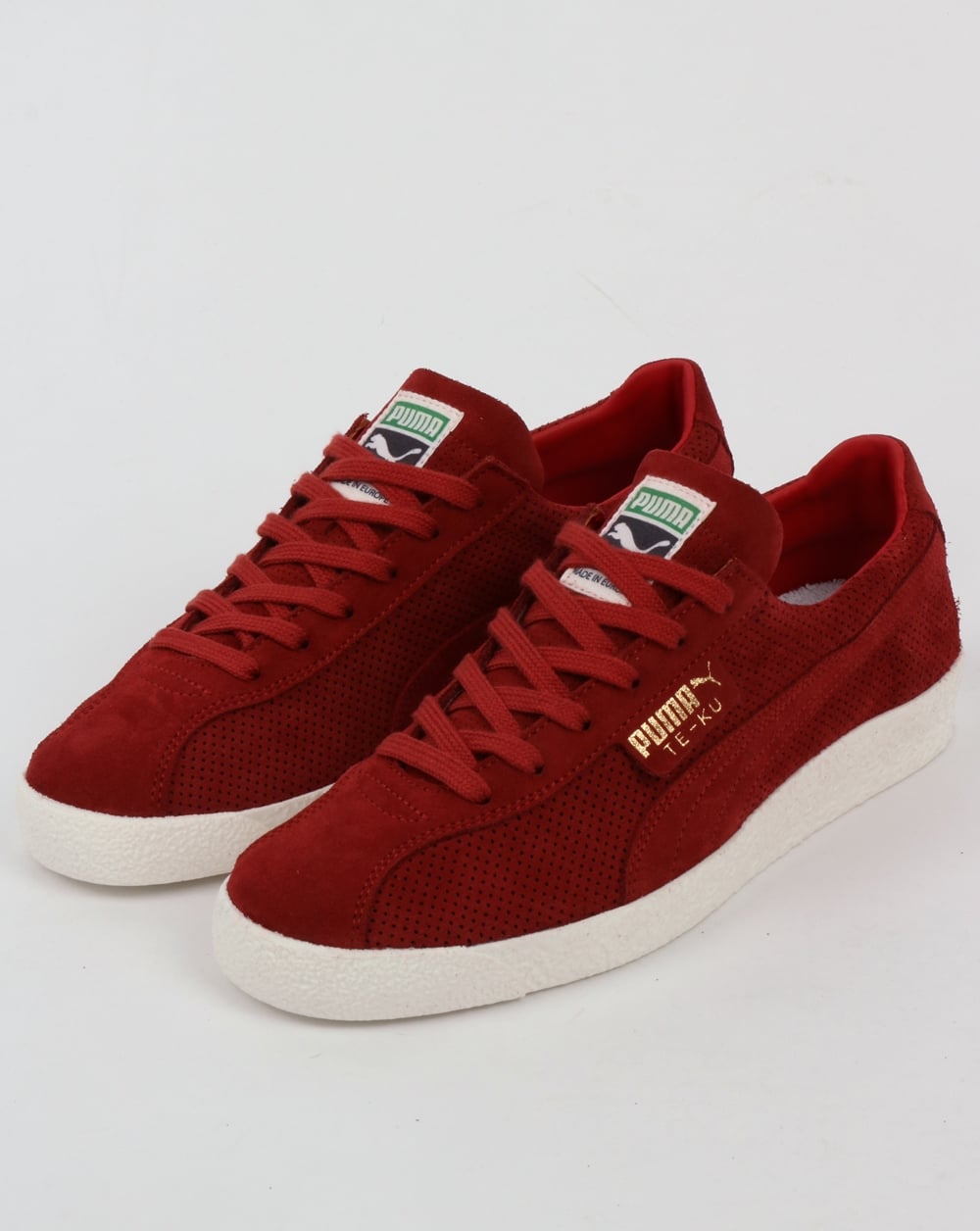 Puma Te-ku Sommerschuhe Rot/Weiß